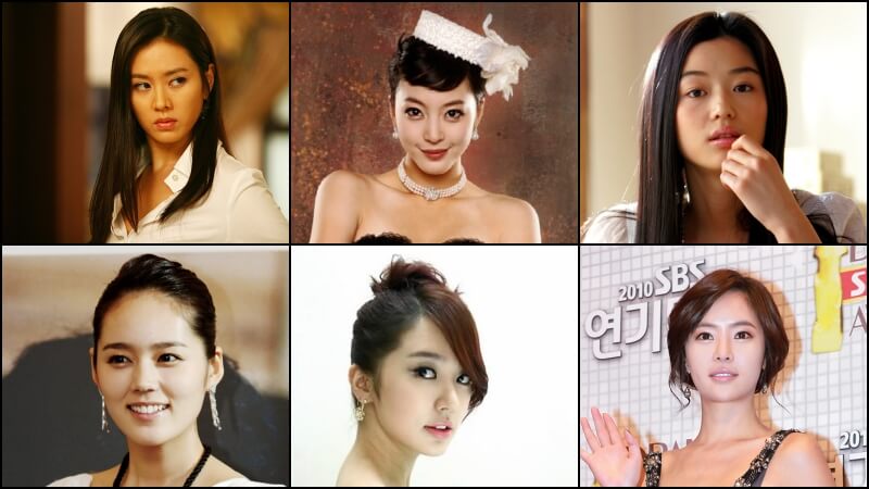 2000년대 후반 손예진 한예슬 전지현 한가인 윤은혜 황정음 리즈 미모