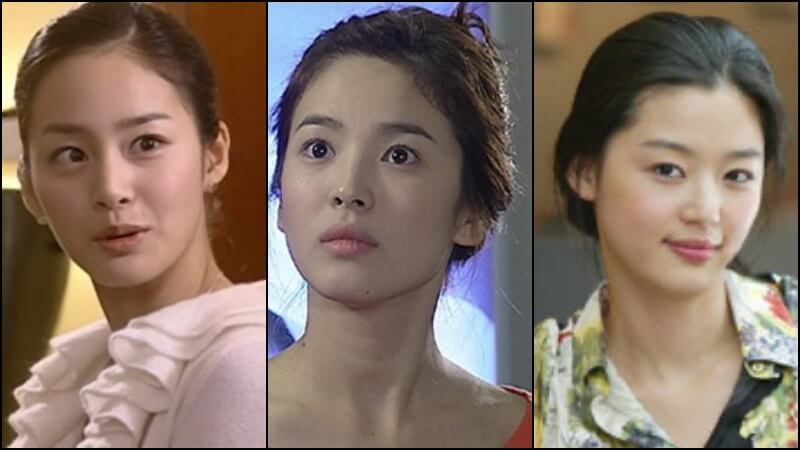 2003년의 김태희 송혜교 전지현 모습