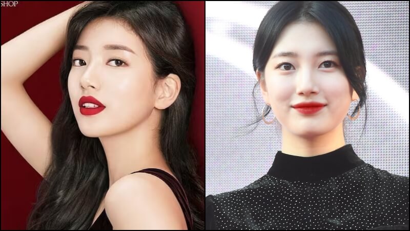 k뷰티 유행에 가장 일조한 수지의 레드립