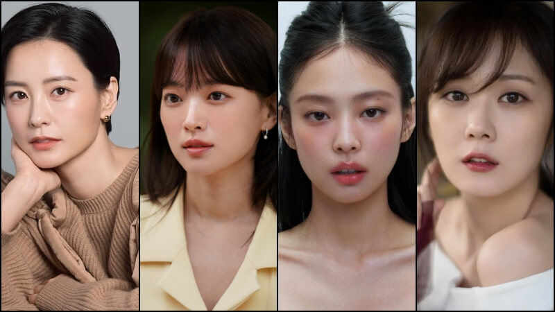 정유미 천우희 제니 장나라의 짧은턱