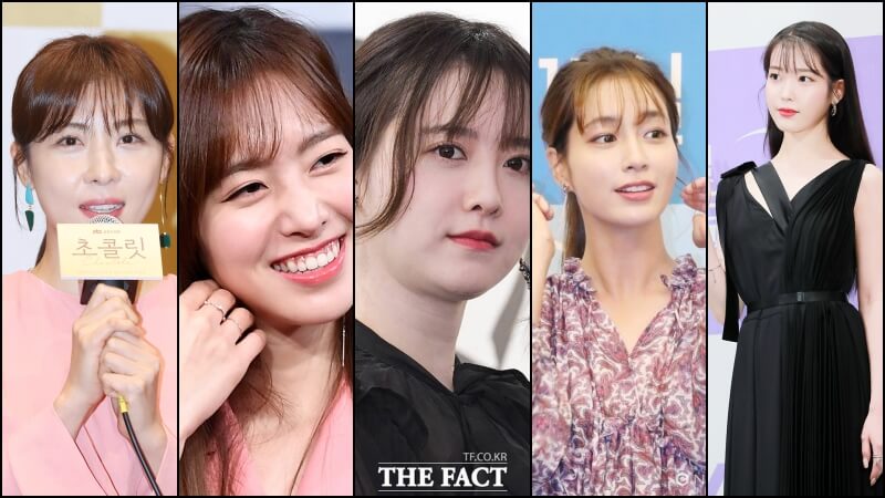 2019년 시스루뱅헤어