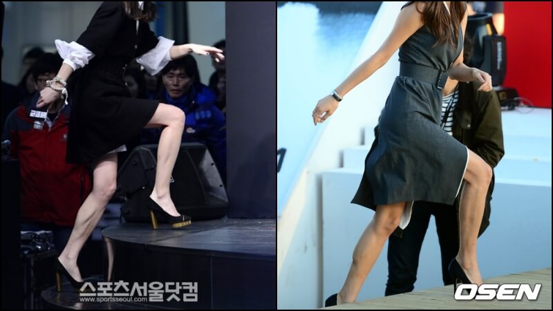 전지현 종아리