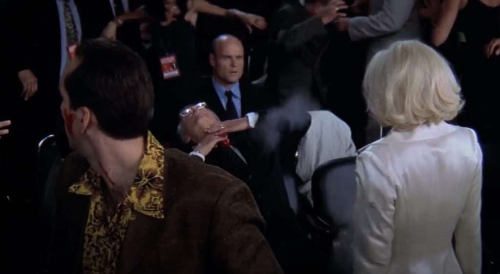 총에 맞은 장관