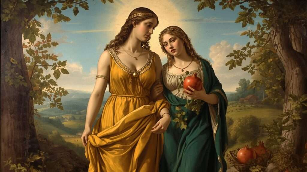 엘레우시스 밀교 기반 데메테르 여신