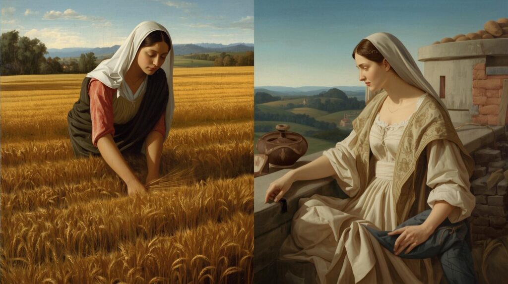 성경 속 룻과 바세바