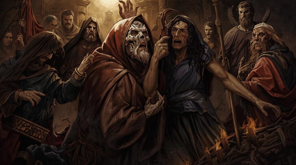 성경 속 악인들 이야기 이미지