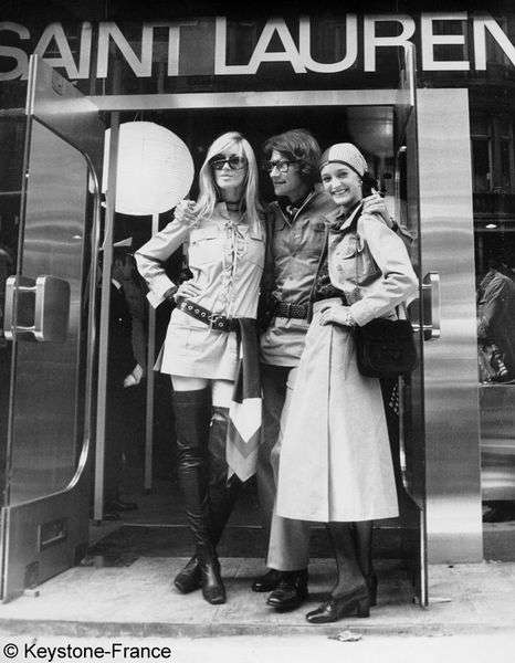 이브 생 로랑 스타일 연대기 중 룰루 드 라 팔레즈