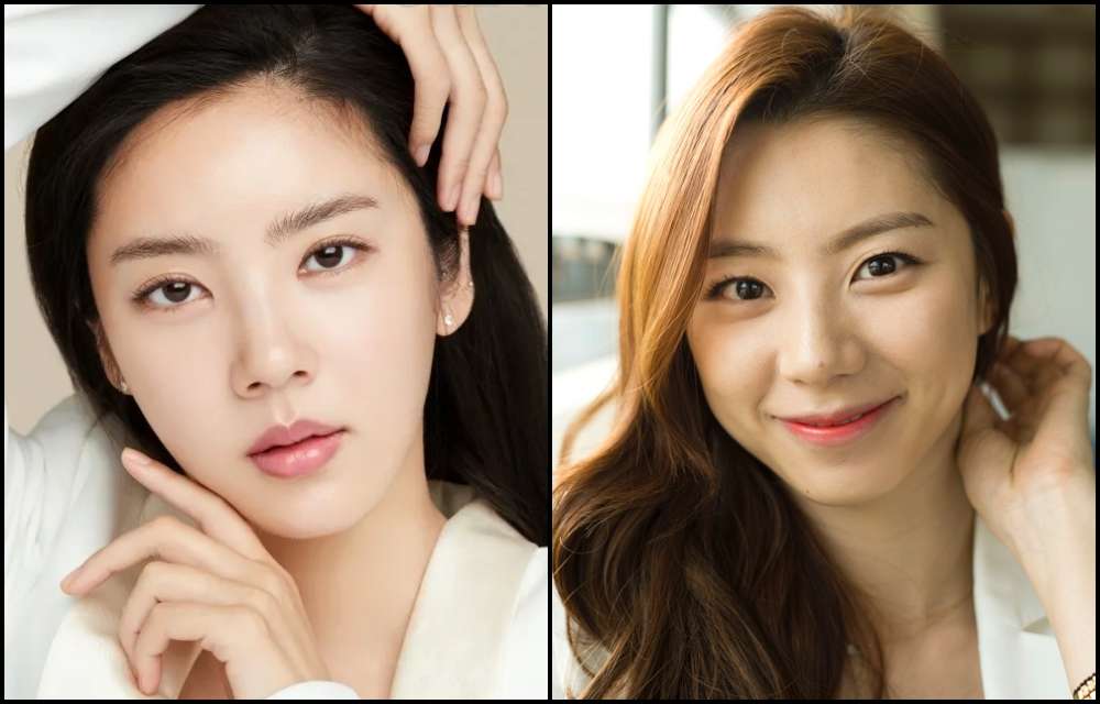 눈이 다양한 형태 손담비 박수진