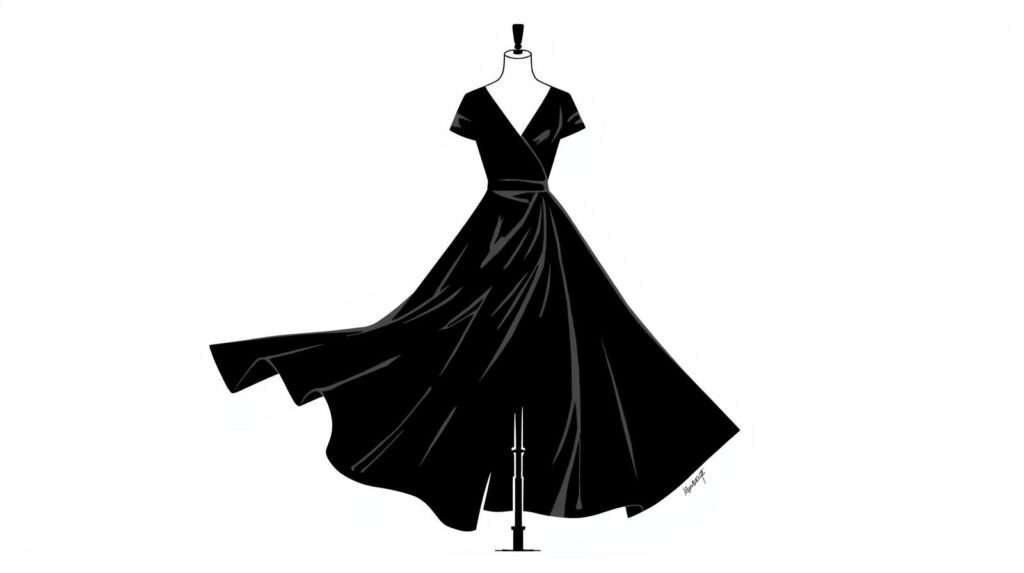 이브 생 로랑 스타일 연대기 트라페즈 라인